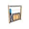 Rev-A-Shelf Maple Veneer, Light Brown, 3 in W, 23.93 in H, 20.75 in L, Light Brown 448-BSKT-3C - alternate 6